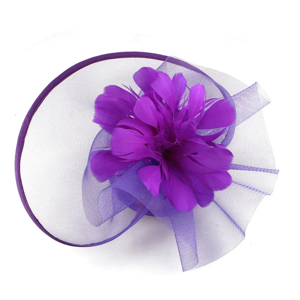 Fascinator Hat for Women – Elegant Wedding & Party Headwear