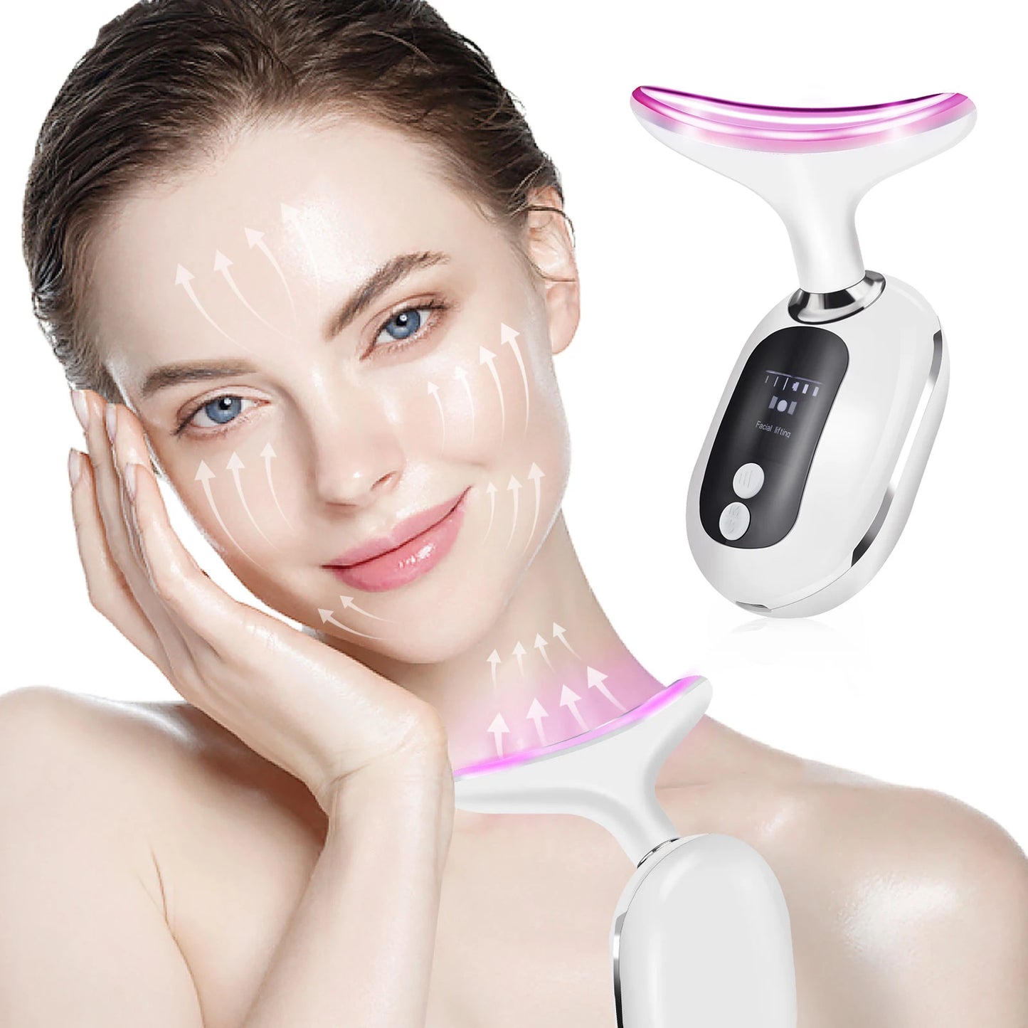 Face and Neck massage tool, suitable for lifting, tightening, and removing wrinkles. Perfect for men and women. Trending Products, Beauty intrument, Summer Gift