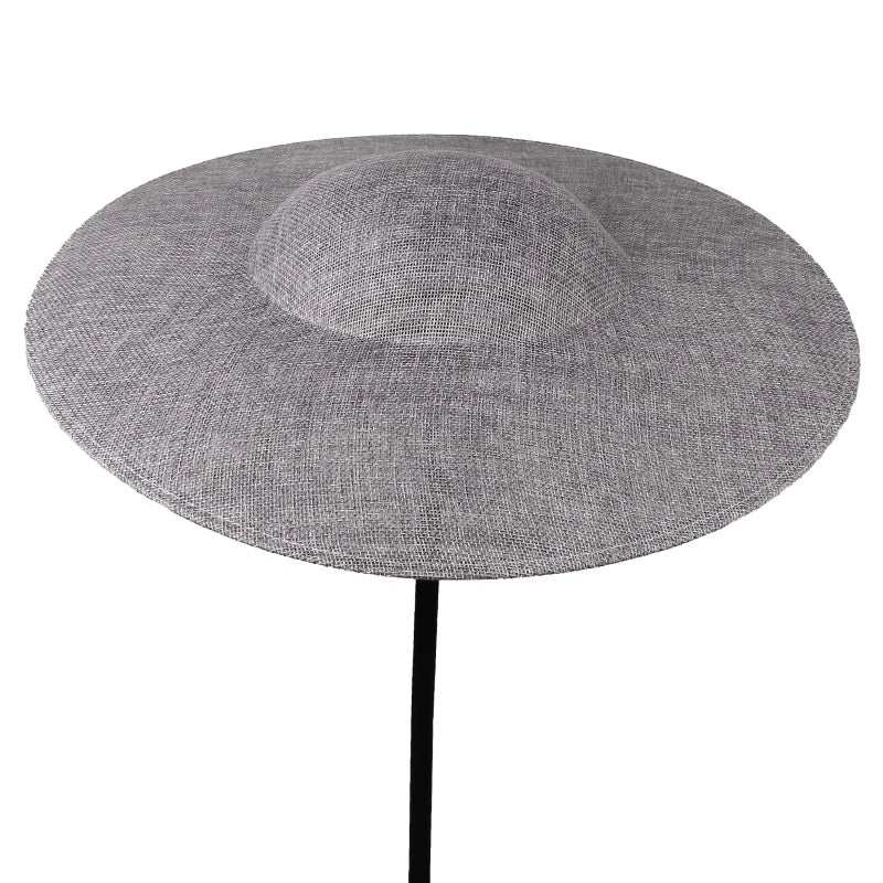 40CM Imitation Linen Fascinator Base – DIY Millinery Hat