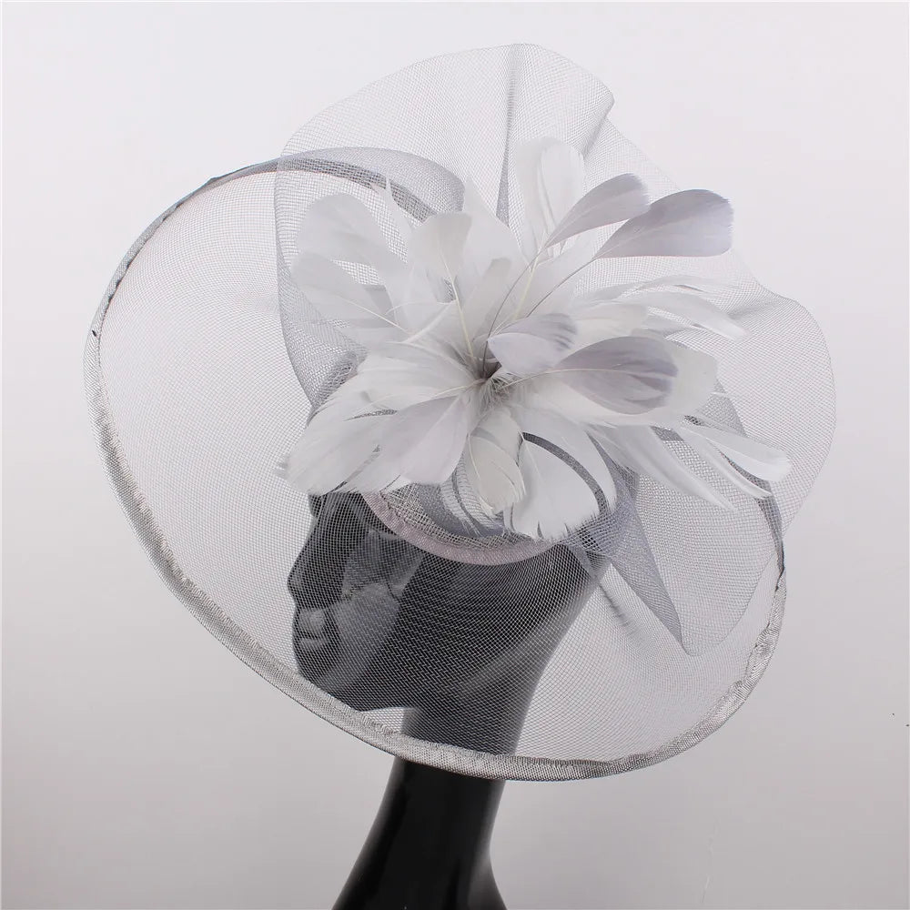 Fascinator Hat for Women – Elegant Wedding & Party Headwear