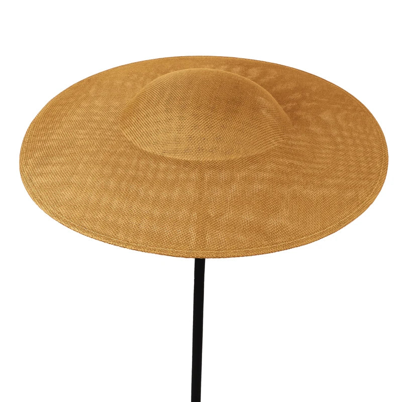 40CM Imitation Linen Fascinator Base – DIY Millinery Hat