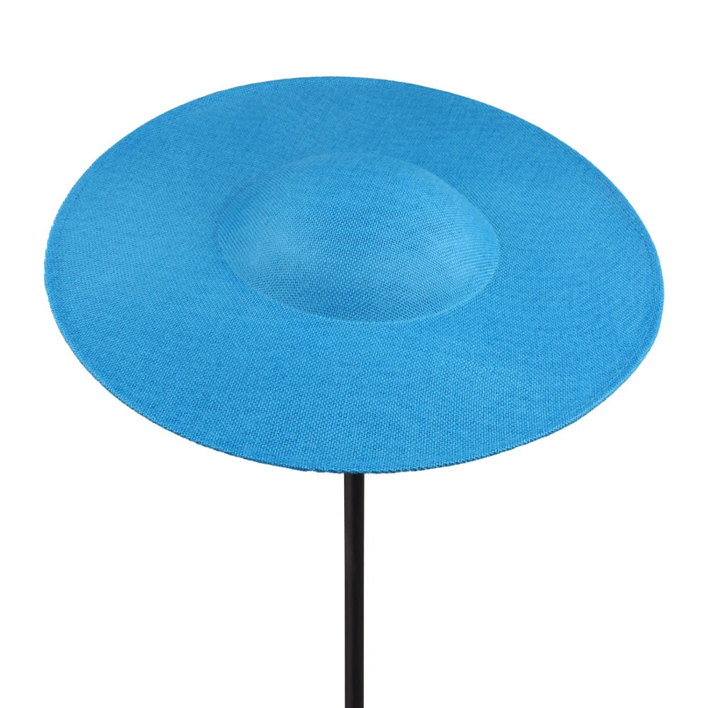 40CM Imitation Linen Fascinator Base – DIY Millinery Hat