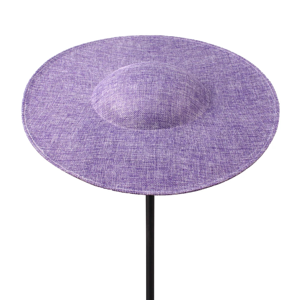 40CM Imitation Linen Fascinator Base – DIY Millinery Hat
