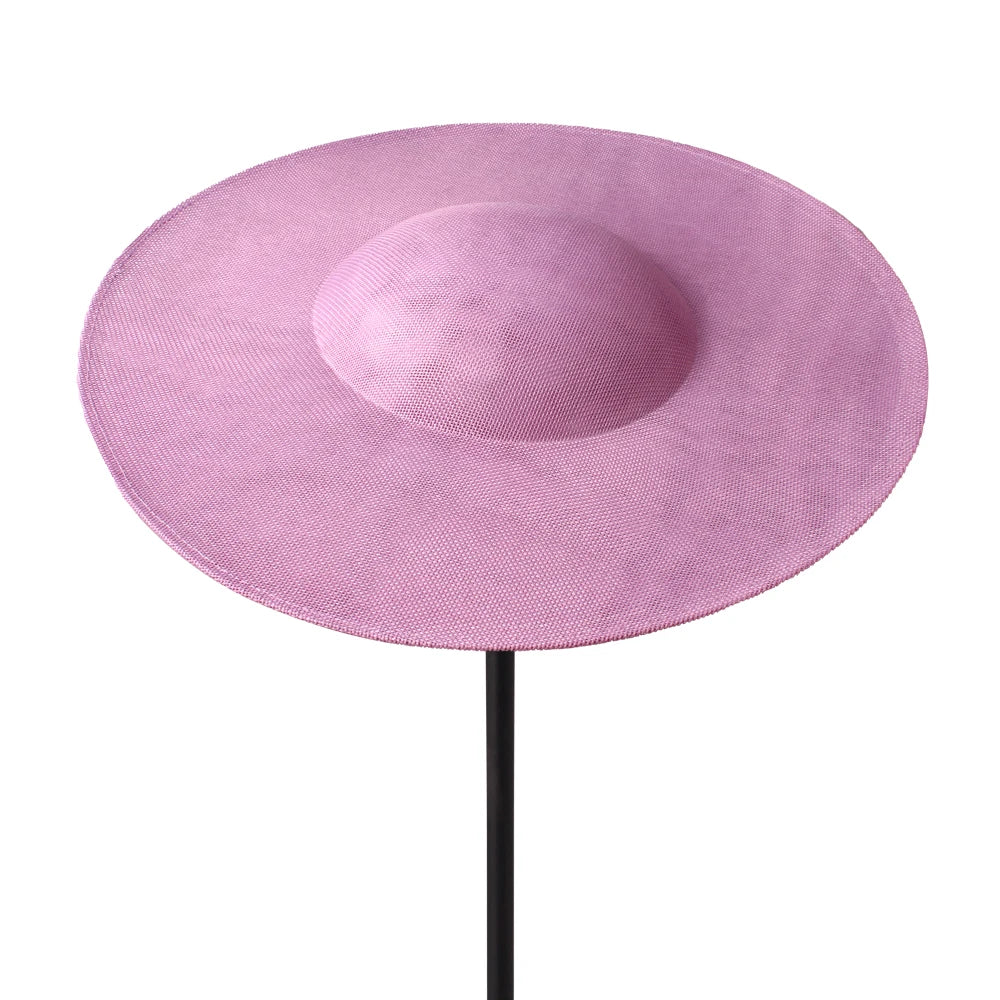 40CM Imitation Linen Fascinator Base – DIY Millinery Hat
