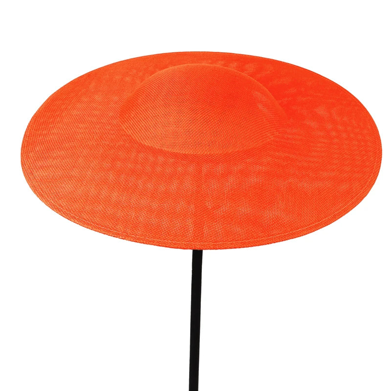 40CM Imitation Linen Fascinator Base – DIY Millinery Hat