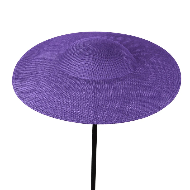40CM Imitation Linen Fascinator Base – DIY Millinery Hat