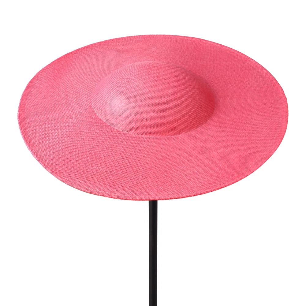 40CM Imitation Linen Fascinator Base – DIY Millinery Hat