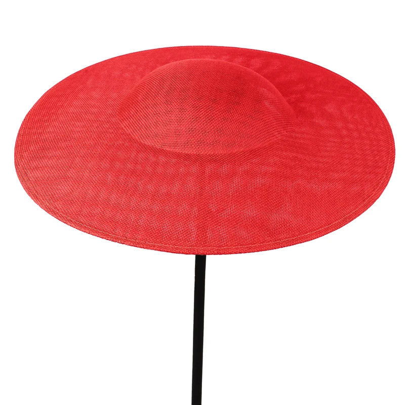 40CM Imitation Linen Fascinator Base – DIY Millinery Hat