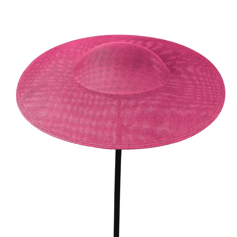 40CM Imitation Linen Fascinator Base – DIY Millinery Hat