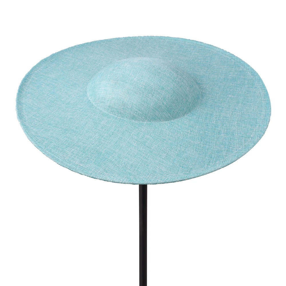 40CM Imitation Linen Fascinator Base – DIY Millinery Hat