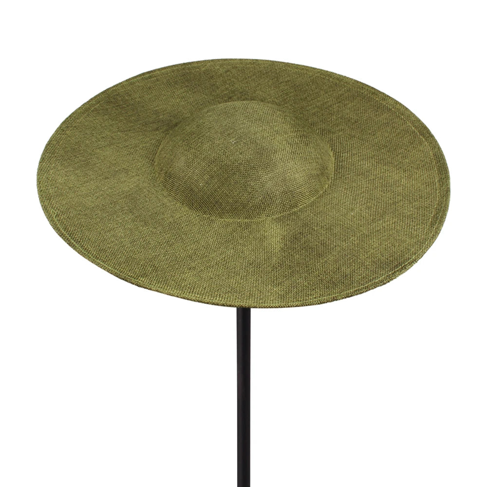 40CM Imitation Linen Fascinator Base – DIY Millinery Hat