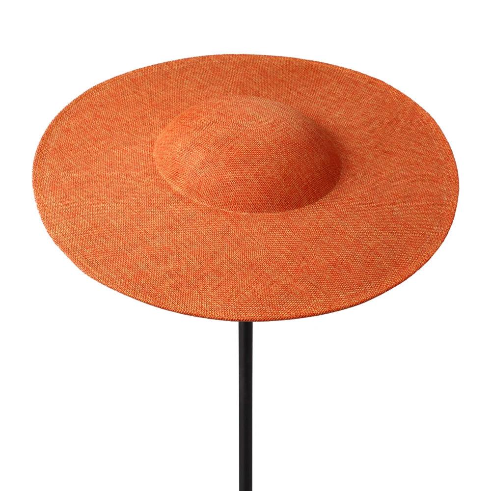 40CM Imitation Linen Fascinator Base – DIY Millinery Hat