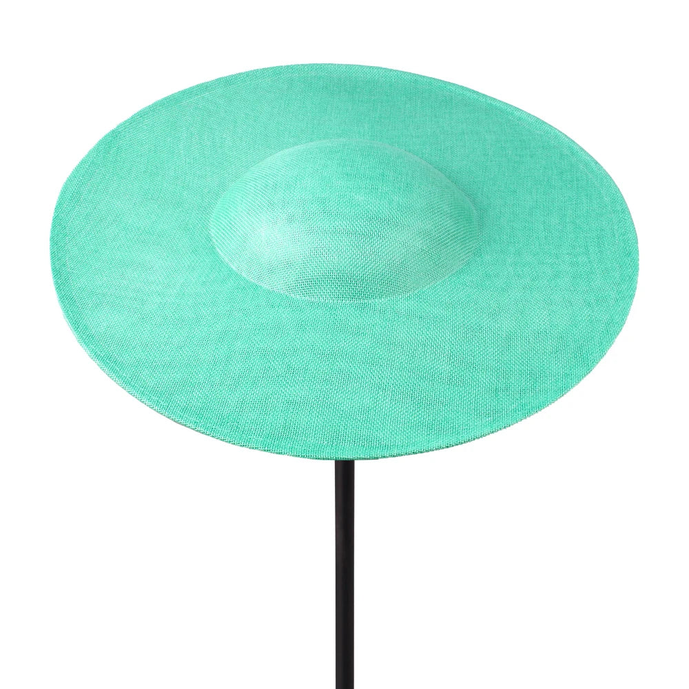 40CM Imitation Linen Fascinator Base – DIY Millinery Hat