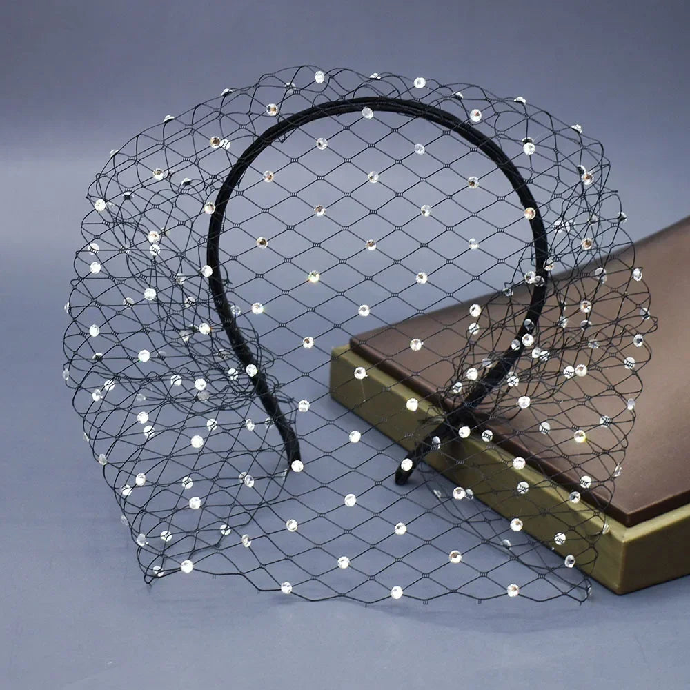 Fashionable Polyester Barrette Headwear – Elegant Accessory