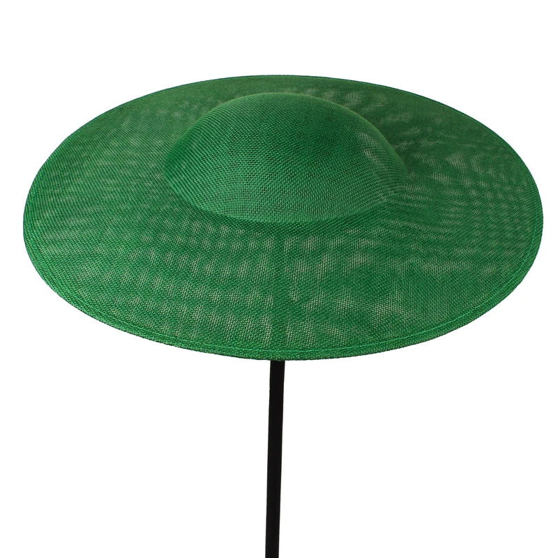 40CM Imitation Linen Fascinator Base – DIY Millinery Hat