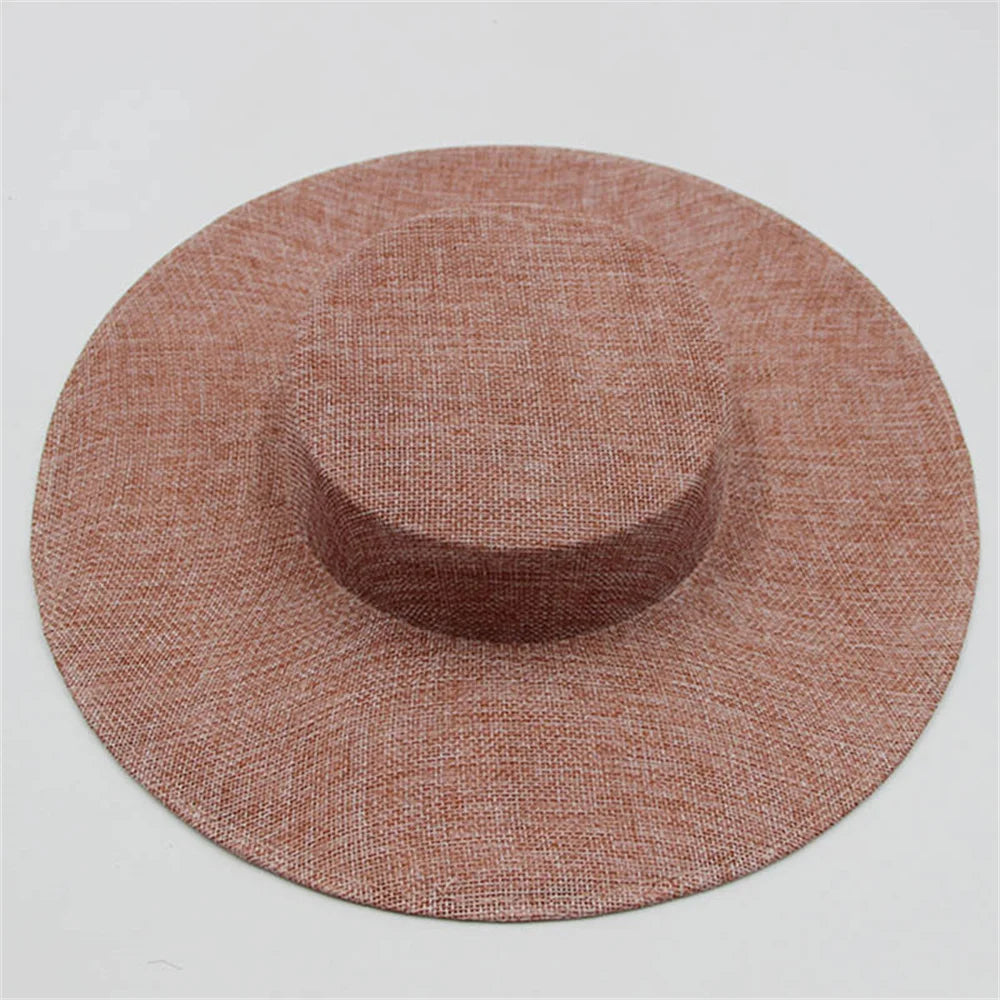 31CM Marron Pillbox Fascinator Base – DIY Wedding Millinery Hat