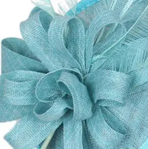 Elegant Crinoline Feather Fascinator