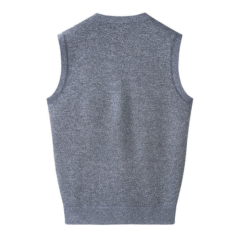 Sweater Cardigan Sleeveless Vest for Men