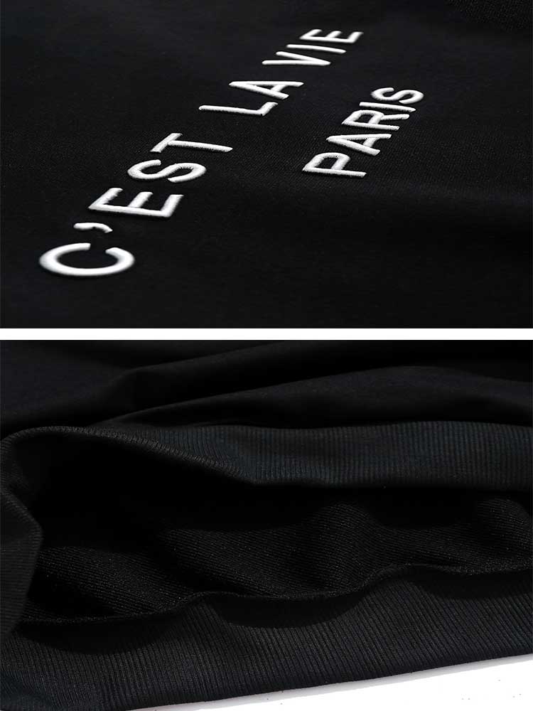 Hooded Hoodie For Men Letter Embroidery Sweatshirts