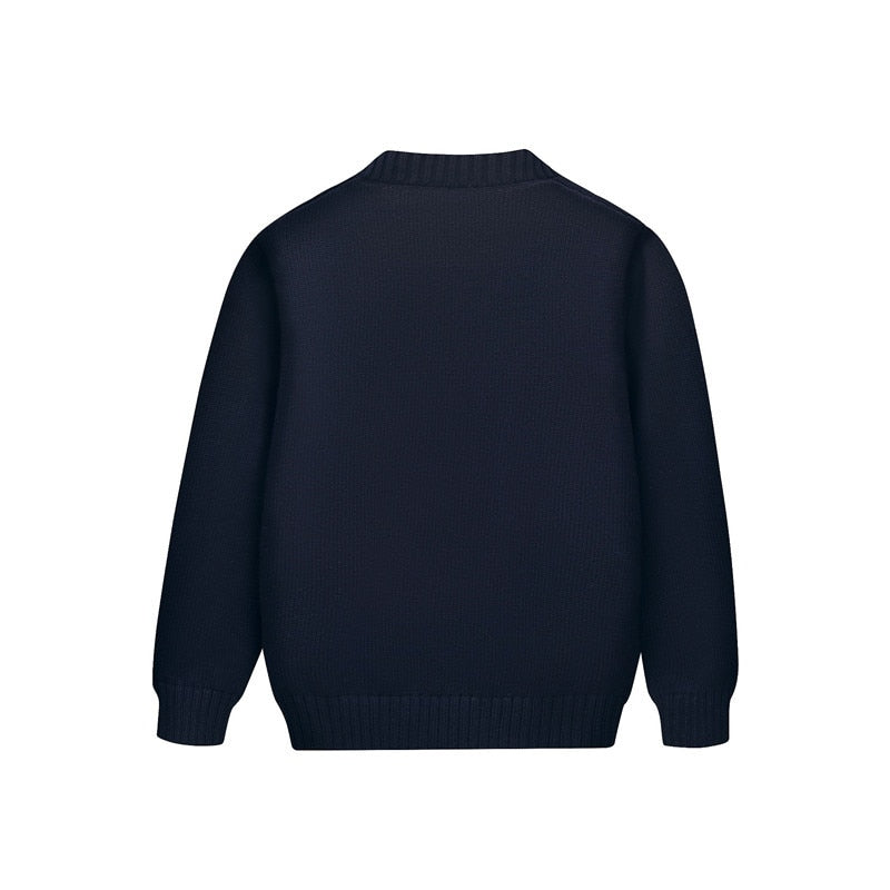 Double Breasted Knitted Cardigan for Boys