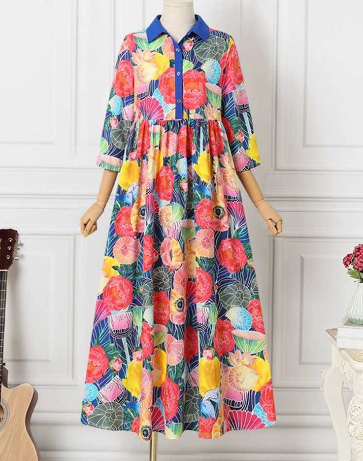 Flower Printed Summer Sundress