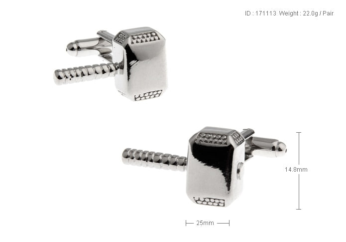 Novel Superhero Film Design Brass Material Cuff Link For Men