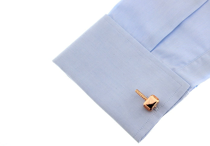 Novel Superhero Film Design Brass Material Cuff Link For Men