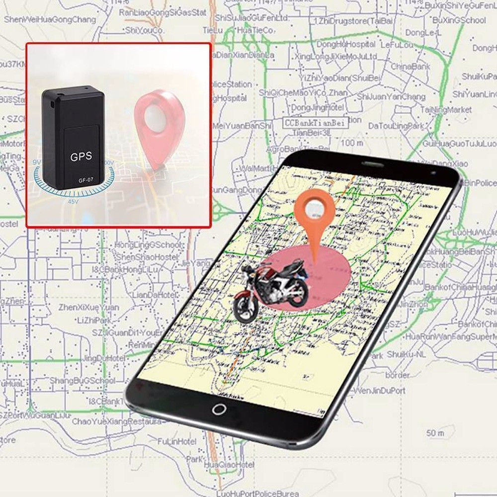 Gf-07 Magnetic Car Tracker Gps Positioner Real Time Tracking Magnet Adsorption - Smart Activity Trackers