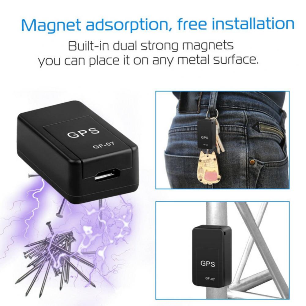 Gf-07 Magnetic Car Tracker Gps Positioner Real Time Tracking Magnet Adsorption - Smart Activity Trackers