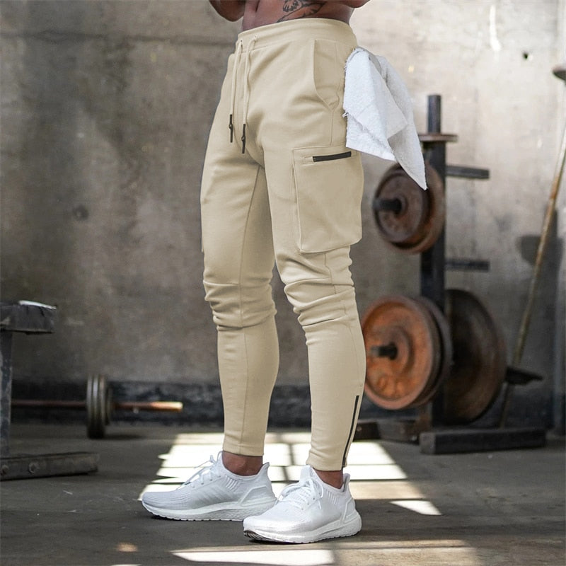 Multi pocket Zipper Jogger Pants