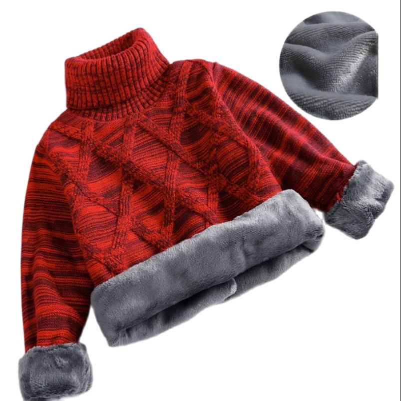 Knitted Loose jacket child tops