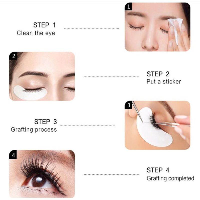 Paper Eye Patches For Eyelash Extension - Under Eyelash Pad