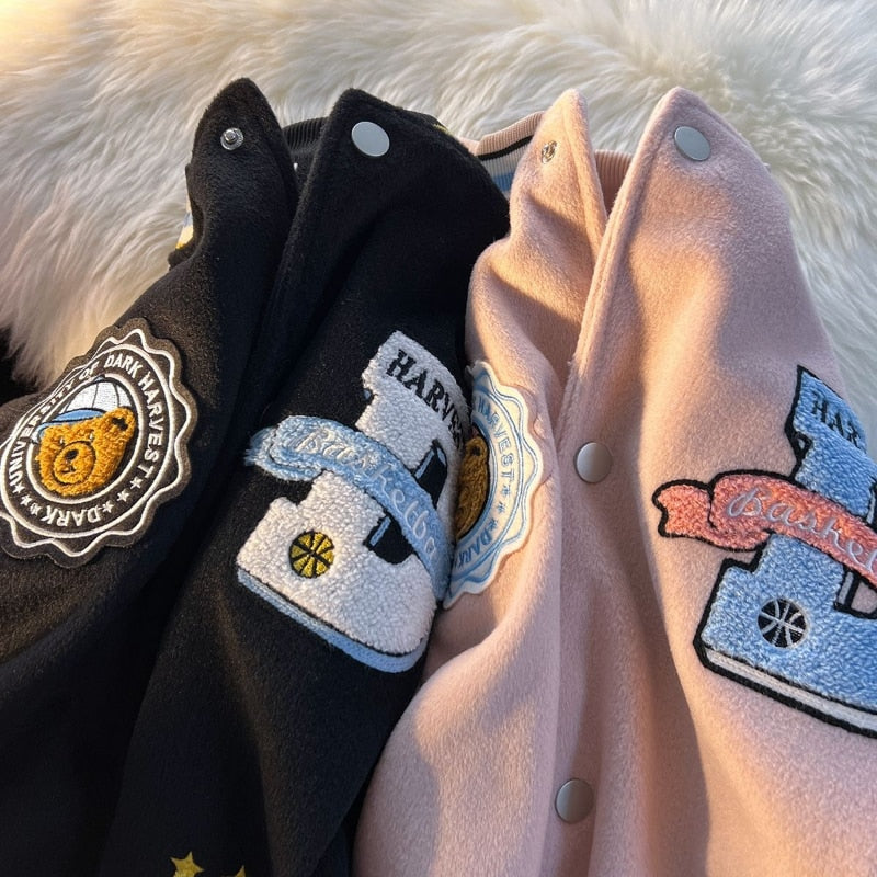 Pink Cute jackets for women - Azahshopping