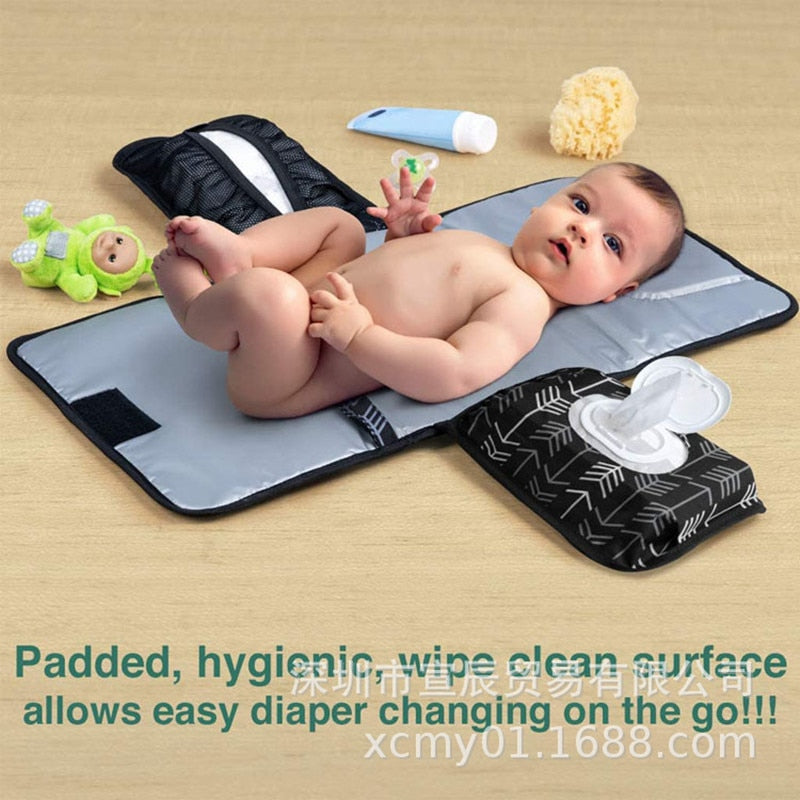 Multifunctional Foldable Waterproof Baby Changing Mat