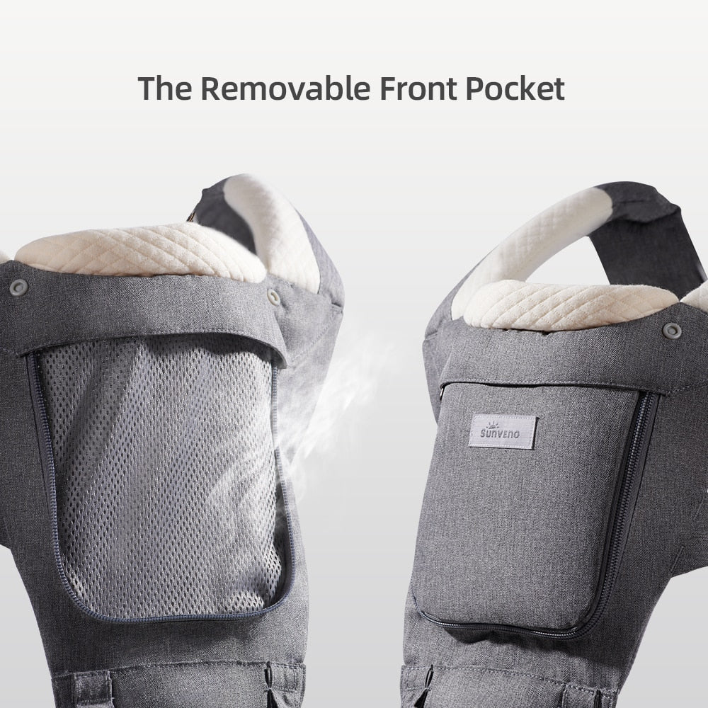 Sunveno Baby Carrier Infant Hip Seat Carrier Bebe Kangaroo Sling for Newborns Backpack Carrier