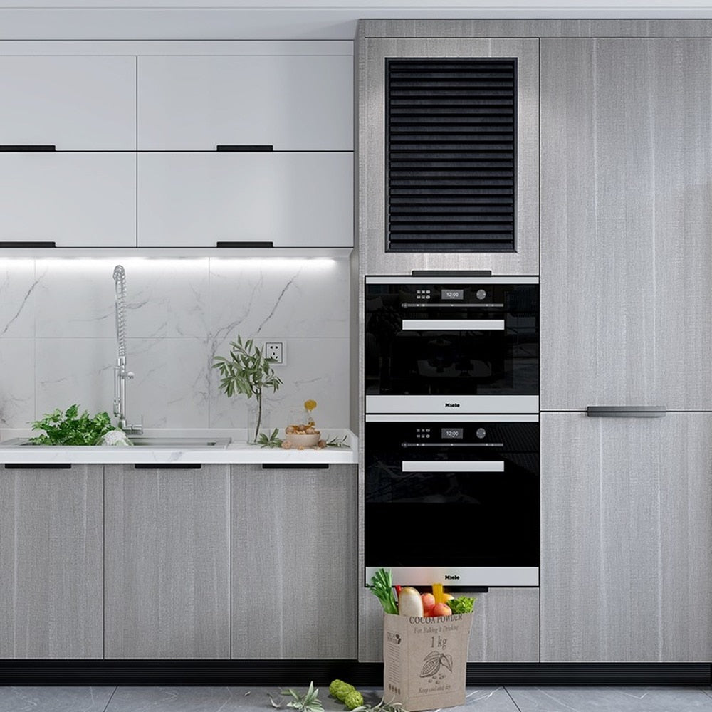 Waterproof Self Adhesive Pvc Wallpaper Roll Furniture Cabinets Vinyl Home Decor - Wallpapers