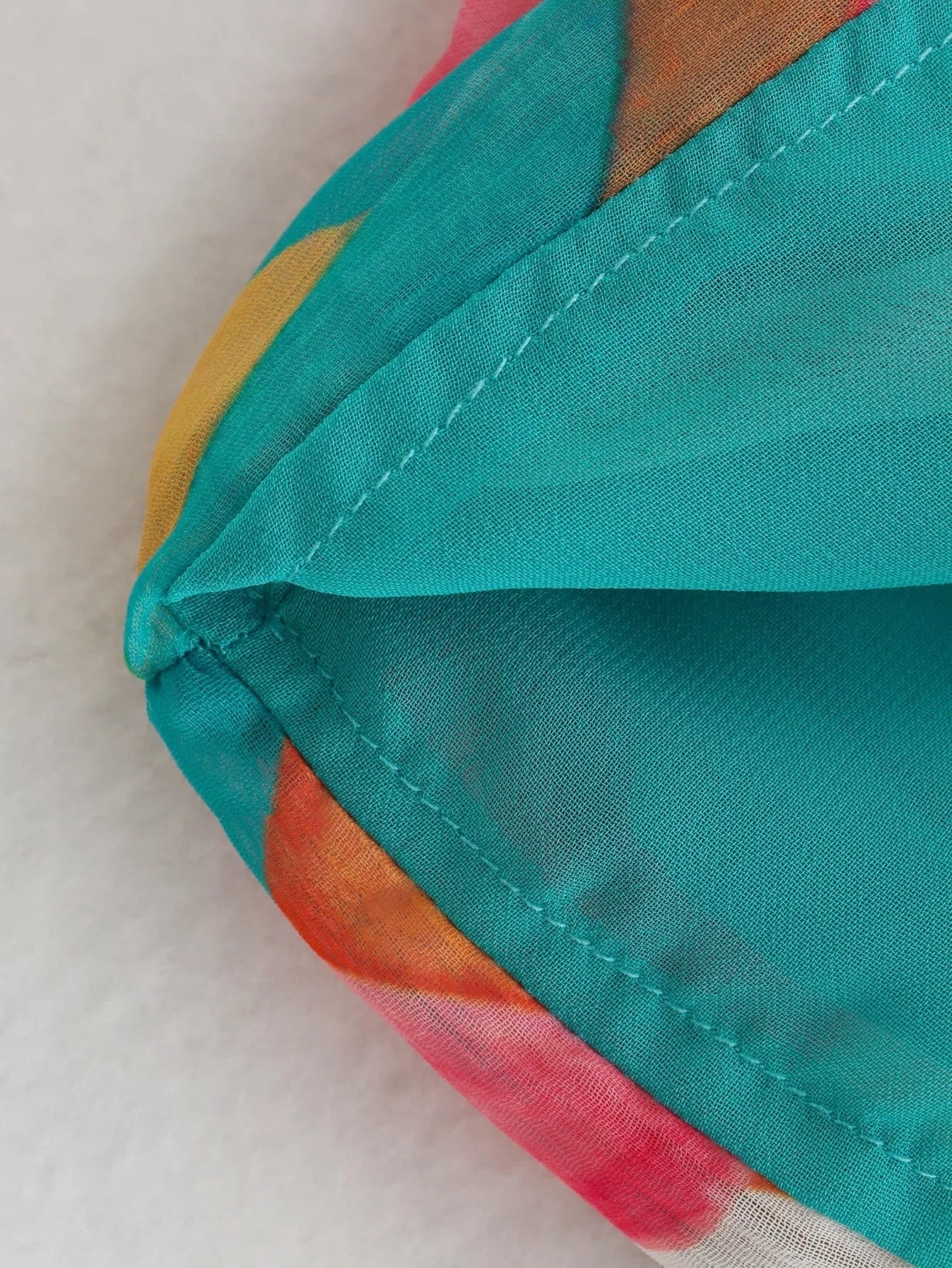 Printed Mini Spring Dress