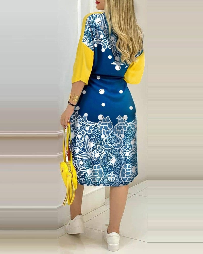 Pocket Shirt Summer Dress