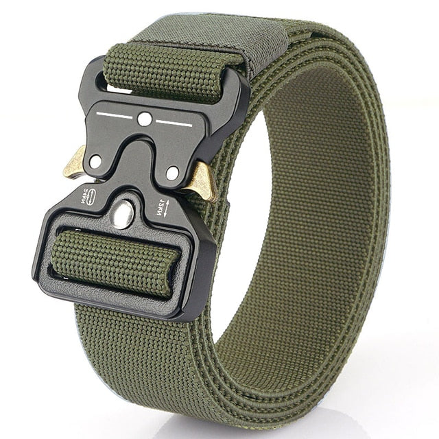 Genuine Tactical Belt Soft Real Nylon for Men And Women Black