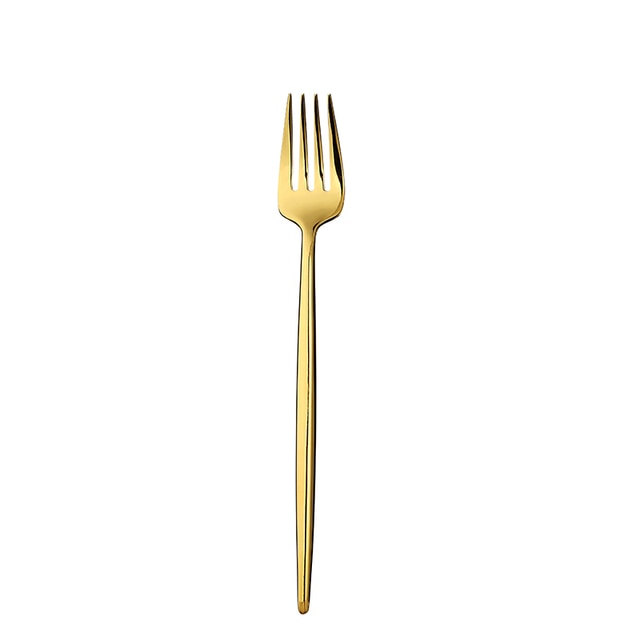 Gold Cutlery Set Forks Spoons Knives Tableware Steel Cutlery Set Stainless Steel