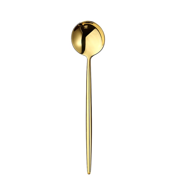 Gold Cutlery Set Forks Spoons Knives Tableware Steel Cutlery Set Stainless Steel