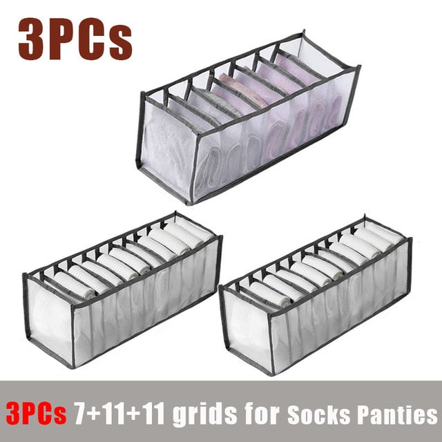 Underwear Drawer Organizer Storage Box Foldable Closet Organizers