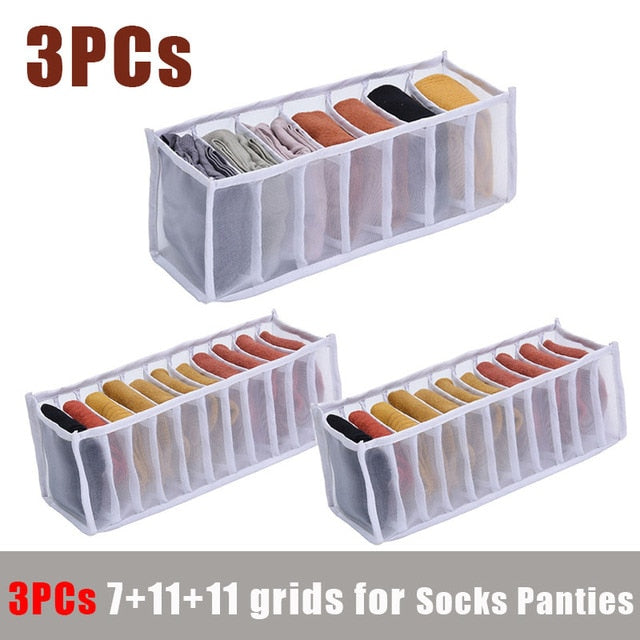 Underwear Drawer Organizer Storage Box Foldable Closet Organizers