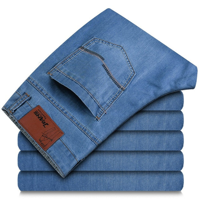 Soft Black Hombre Men Classic Denim Jeans