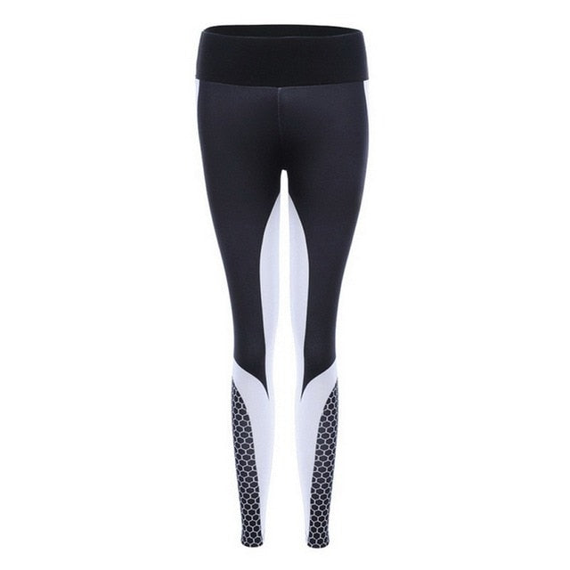 Printed Push Up Yoga Pants for Women