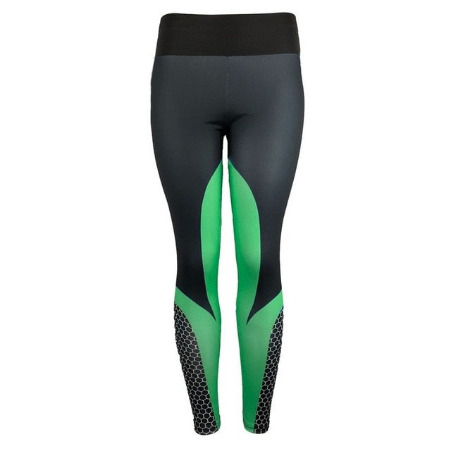 Printed Push Up Yoga Pants for Women