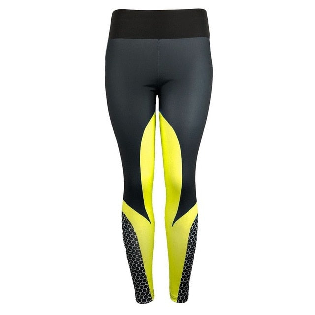 Printed Push Up Yoga Pants for Women