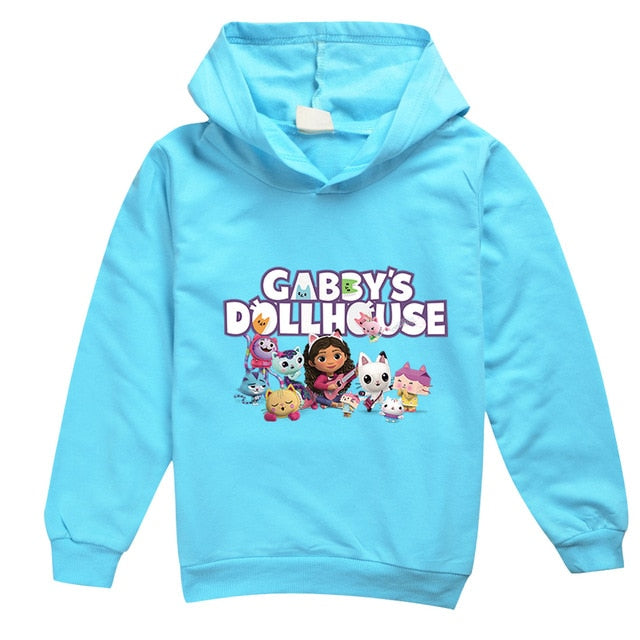 Gabbys Dollhouse Long Sleeve Hoodies