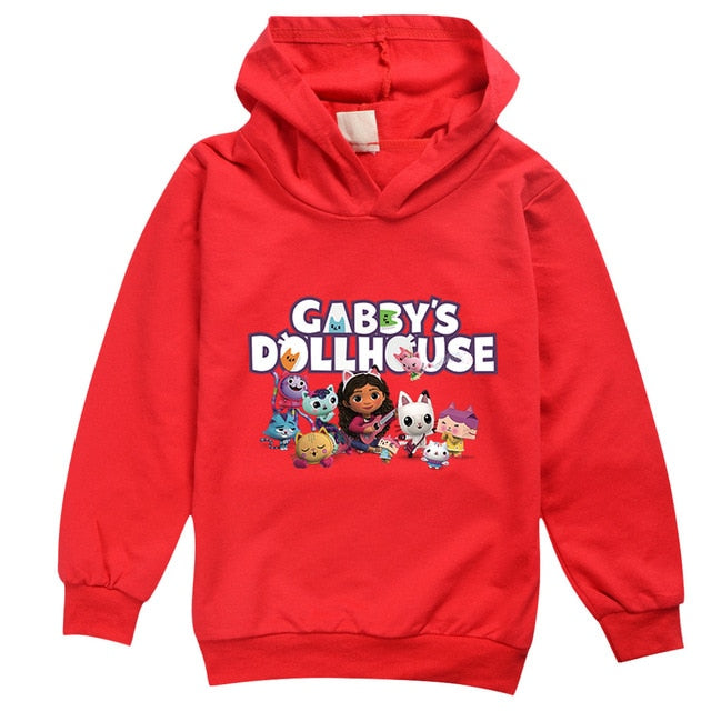 Gabbys Dollhouse Long Sleeve Hoodies