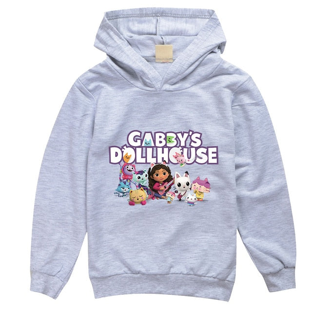 Gabbys Dollhouse Long Sleeve Hoodies
